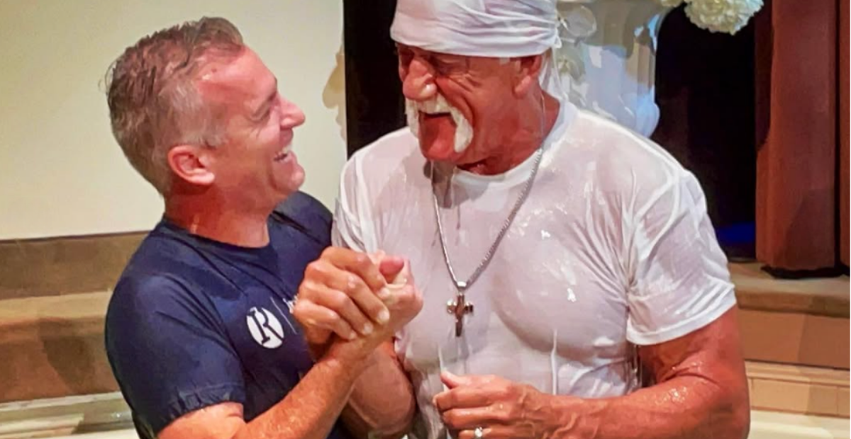 Hulk Hogan Was Baptized Not Long Before His Death, Called It "The Greatest Day" Of His Life