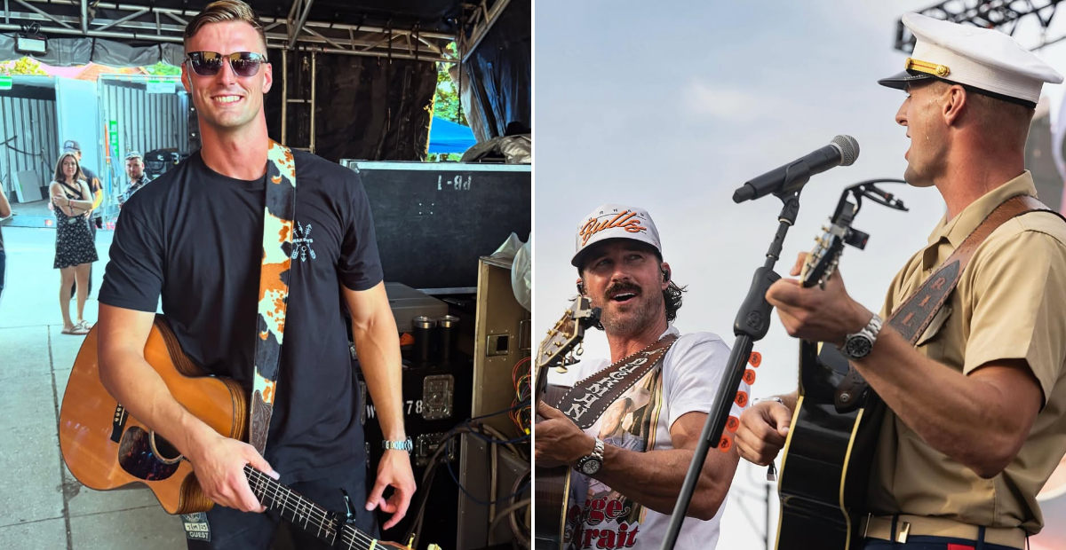 Viral Marine shares first hand account of performing with Riley Green.