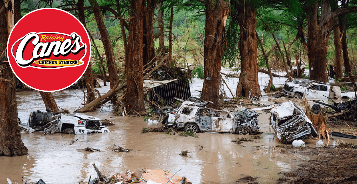Raising Cane's Donates To Flood Victims