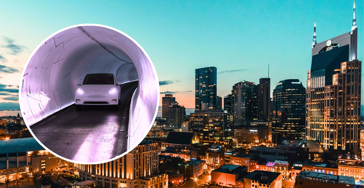 The Music City Loop will be developed beneath Nashville, Tennessee, by Elon Musk's The Boring Company.
