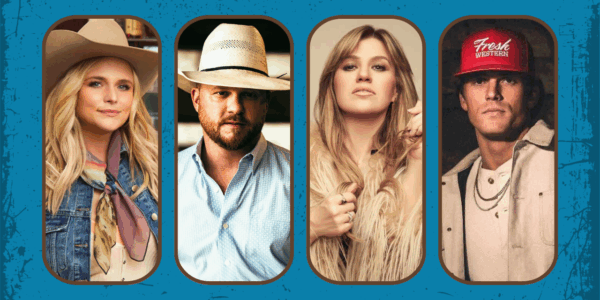 miranda lambert, cody johnson, kelly clarkson, and parker mccollum