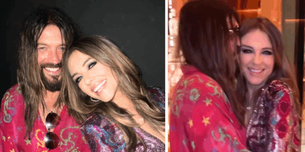 Billy Ray Cyrus and Elizabeth Hurley spending time together in London