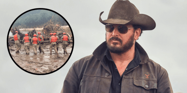 Cole Hauser of Yellowstone fame pledges support to Texas first responders amid floods