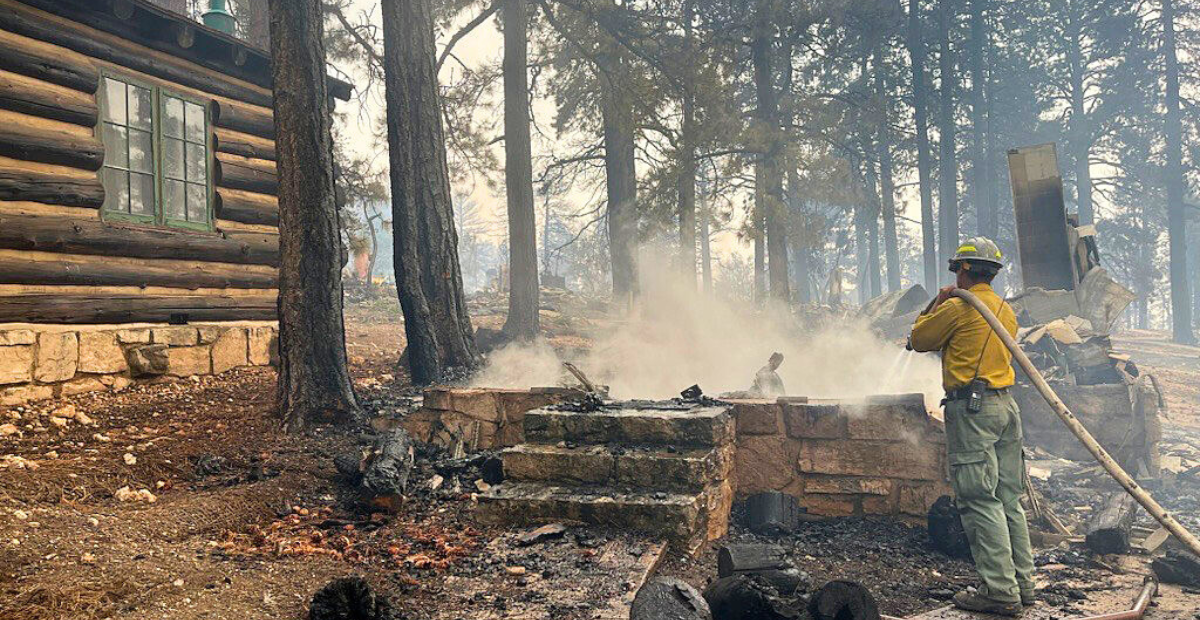 Grand Canyon North Rim Wildfire