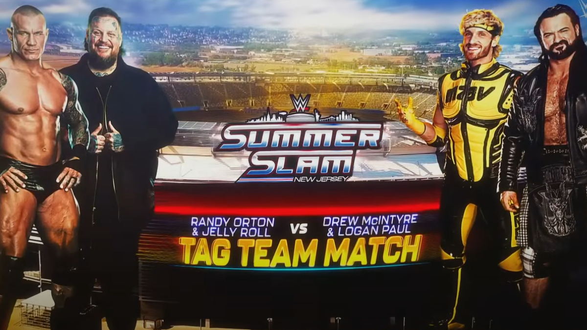 Jelly Roll and Randy Orton to team up for tag team match against Logan Paul and Drew McIntyre