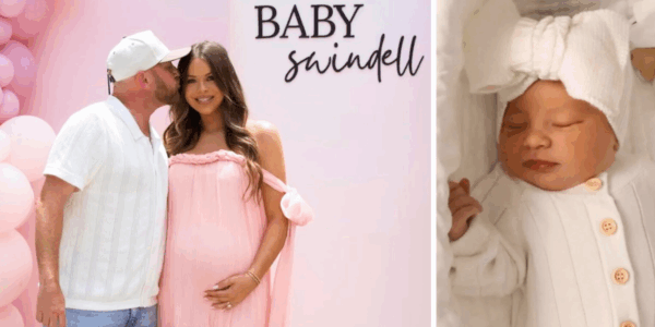 Cole Swindell and his wife, Courtney, welcome their first child together