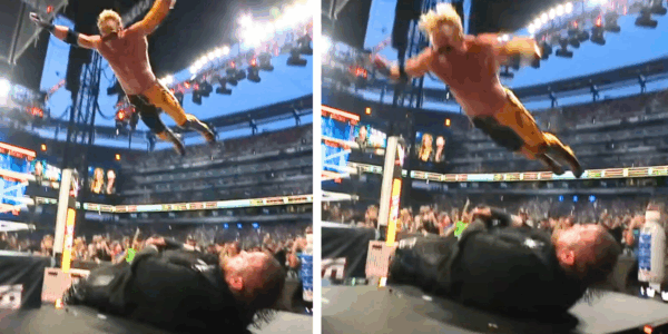 Logan Paul Slams Jelly Roll during WWE's SummerSlam
