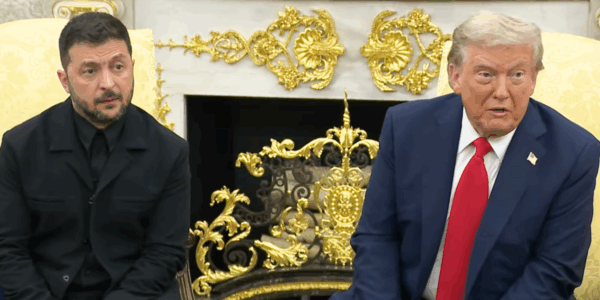 Ukrainian President Volodymyr Zelenskyy visited President Donald Trump at the White House on August 18 for a bilateral meeting, which was followed by a multilateral meeting with several European leaders.