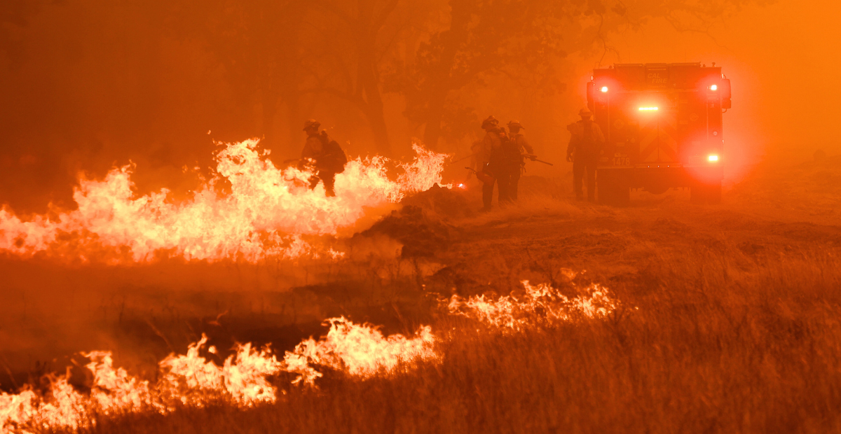 On August 21, a wildfire broke out in Northern California, threatening residents as it expanded through Wine Country.