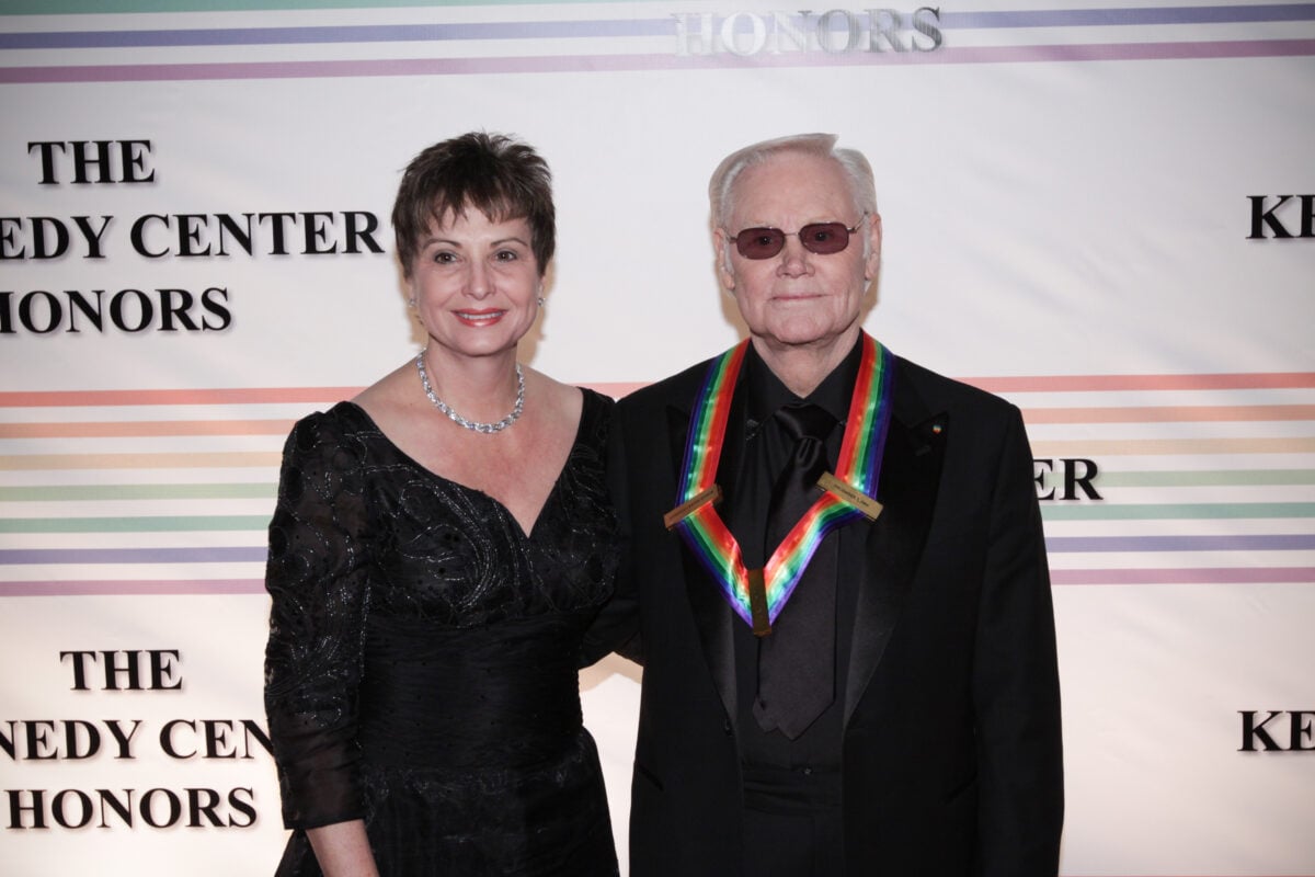 George Jones and wife Nancy Kennedy Center Honors