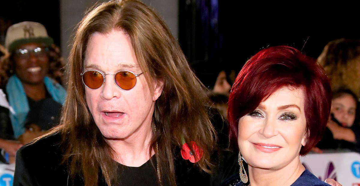 Ozzy Osbourne, whose recent BBC documentary was delayed, and his wife Sharon at the Pride Of Britain Awards in 2017