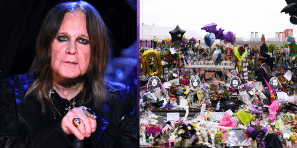A man has been charged with stealing flowers from an Ozzy Osbourne tribute site in Birmingham