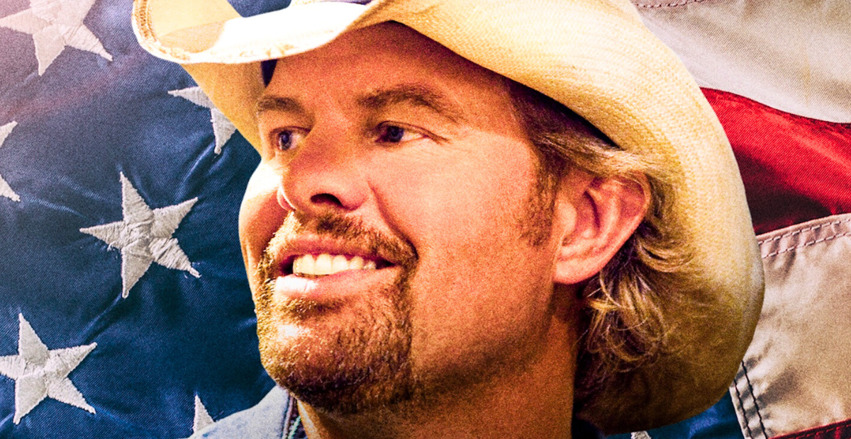 The poster for the Toby Keith: American Icon concert special that aired on NBC