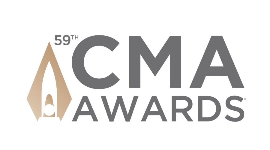 The logo for the 59th CMA Awards