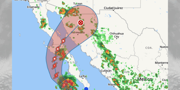 Hurricane Lorena formed in the Pacific on Wednesday, September 3, and may now be advancing toward the Southwest of the United States.