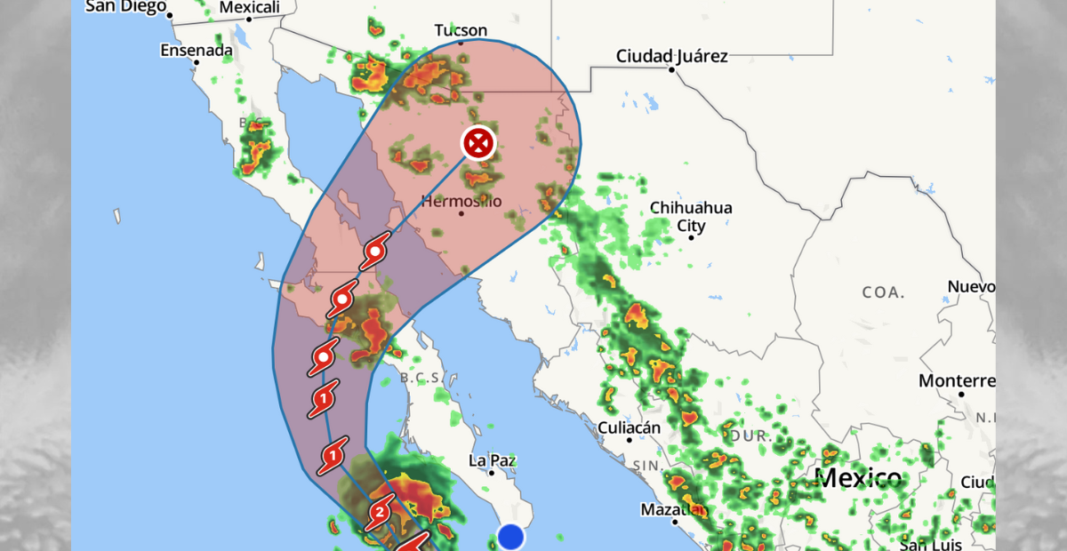Hurricane Lorena formed in the Pacific on Wednesday, September 3, and may now be advancing toward the Southwest of the United States.