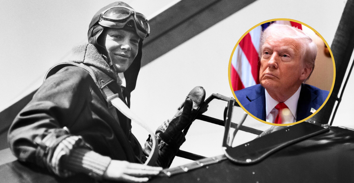 President Donald Trump announced he has ordered the declassification and release of all documents pertaining to famed missing aviator Amelia Earhart.