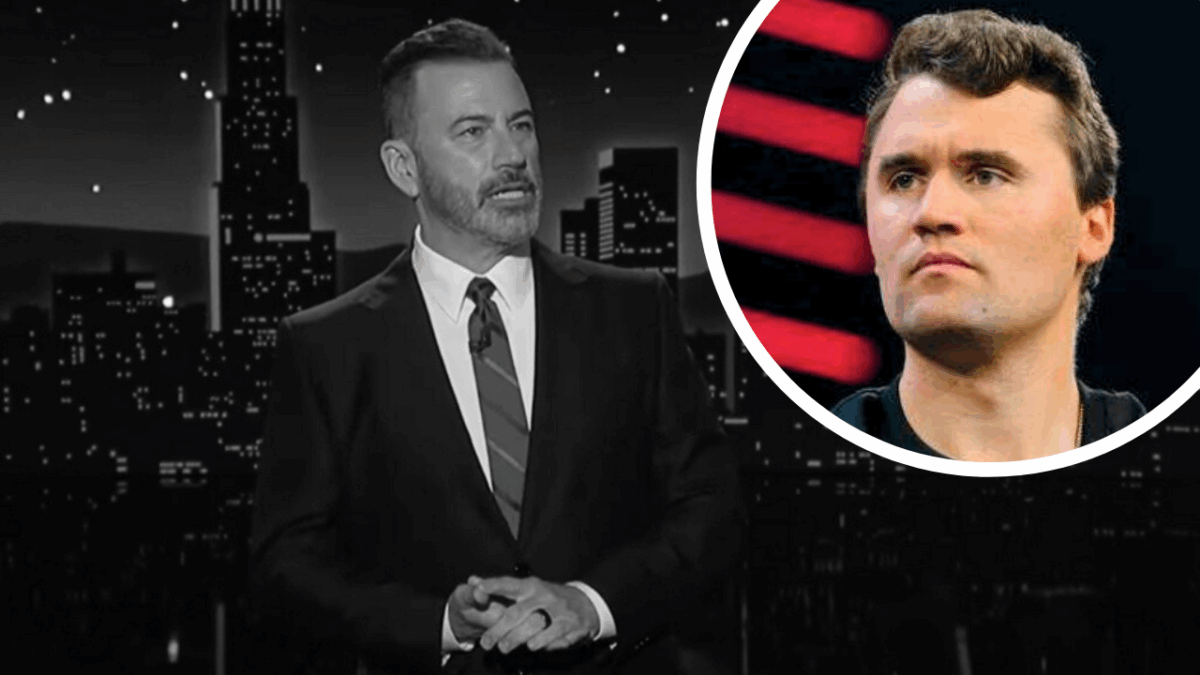 jimmy kimmel and charlie kirk