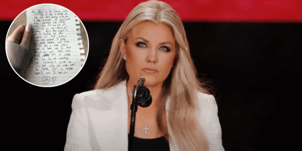 Erika Kirk and Charlie Kirk