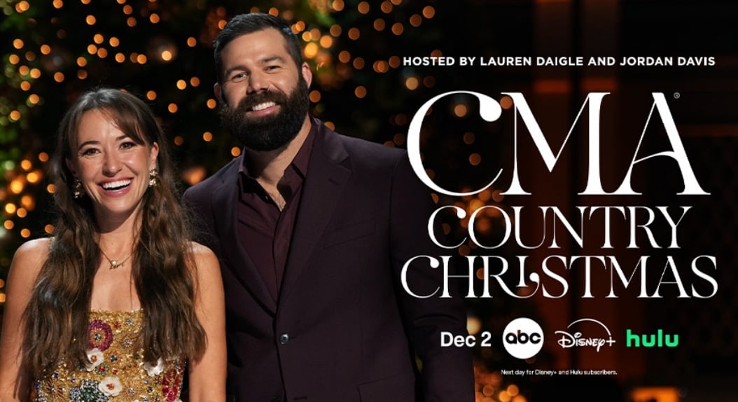 CMA Country Christmas will be hosted by Lauren Daigle and Jordan Davis