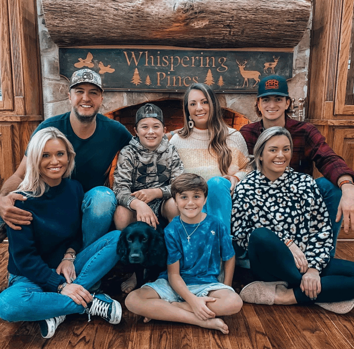 Luke Bryan blended family