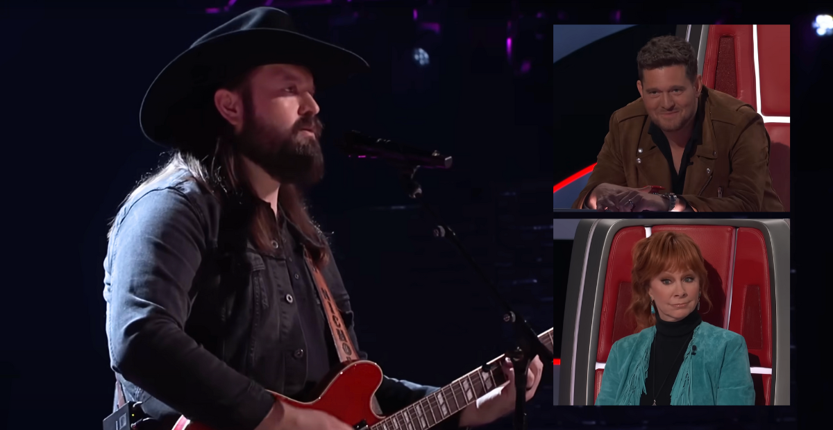 Aaron Nichols earns 3-chair turn with Chris Stapleton cover