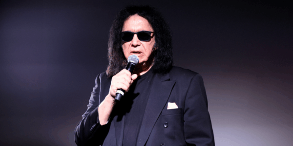Gene Simmons was taken to the hospital after crashing his car
