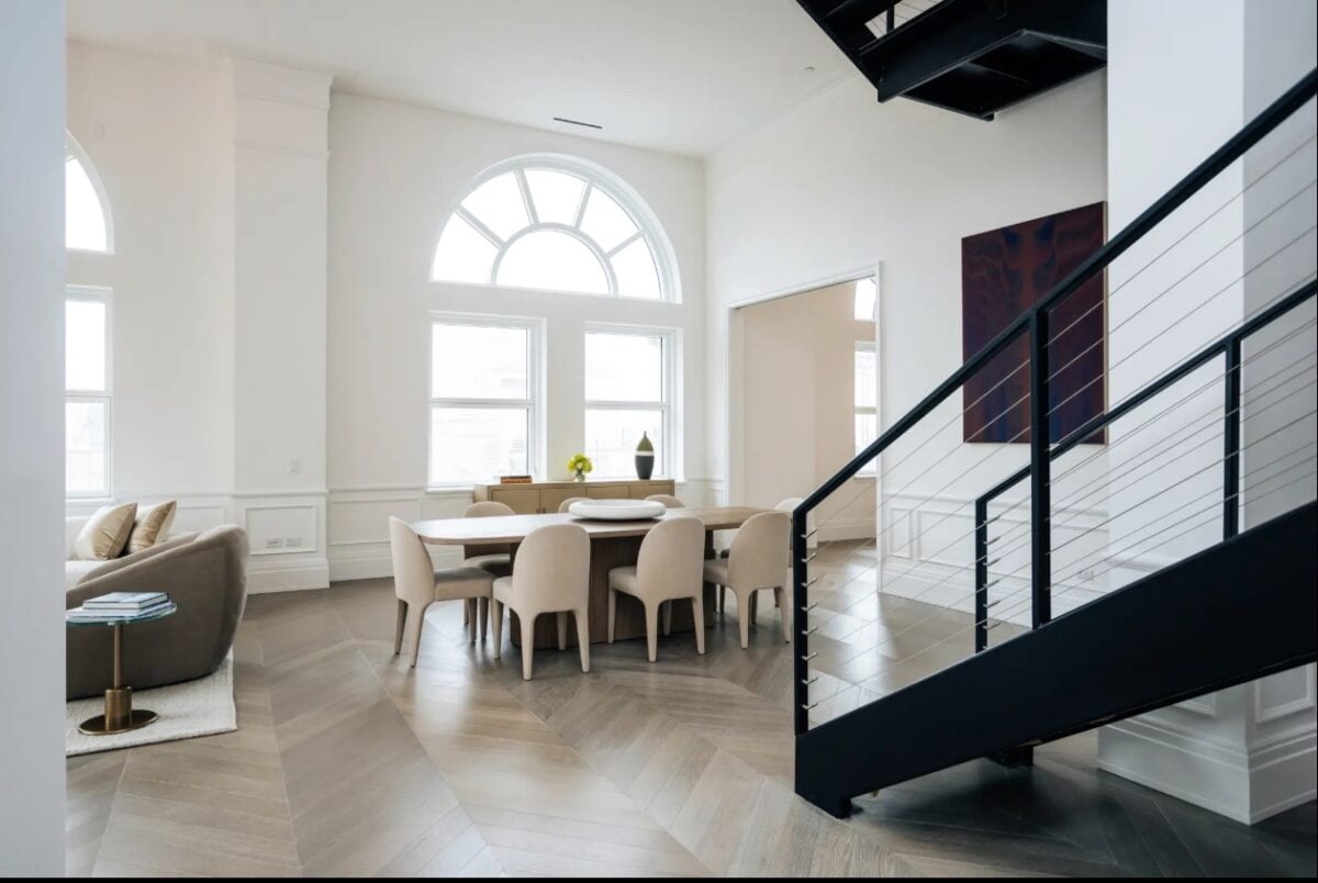 Example interior of a unit in the Tribeca Building