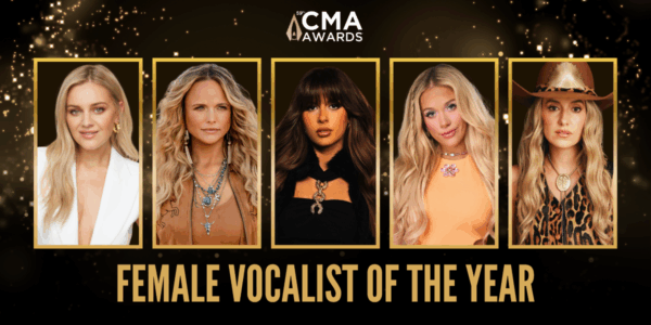 On Nov. 19, the CMA Award for Female Vocalist of The Year was awarded to ____, with Kelsea Ballerini, Miranda Lambert, Ella Langley, Megan Moroney, and Lainey Wilson nominated.