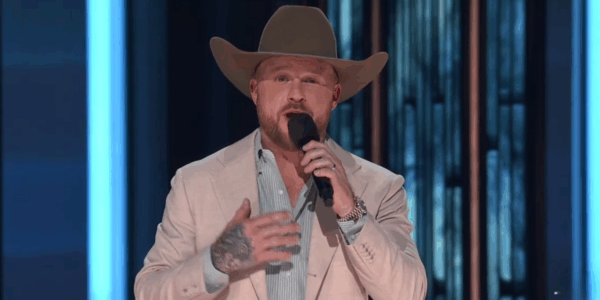 Cody Johnson was named Male Vocalist of the Year at the CMA Awards