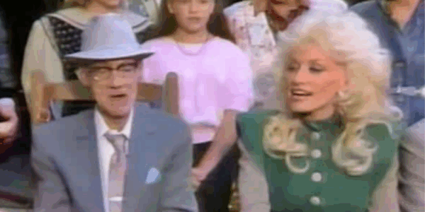 Dolly Parton performs "Amazing Grace" with her grandfather, Jake