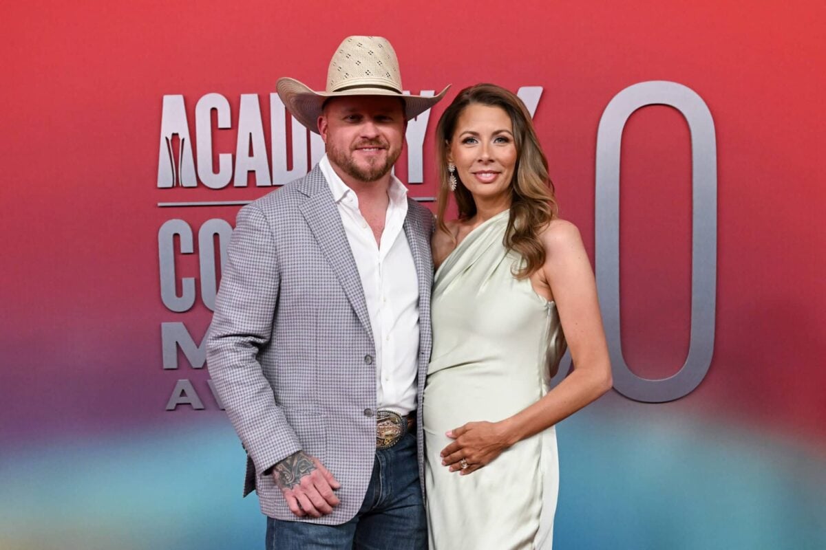 Cody Johnson, Amber Johnson at the 60th Academy Of Country Music Awards held at the Ford Center at The Star on May 08, 2025 in Frisco, Texas.