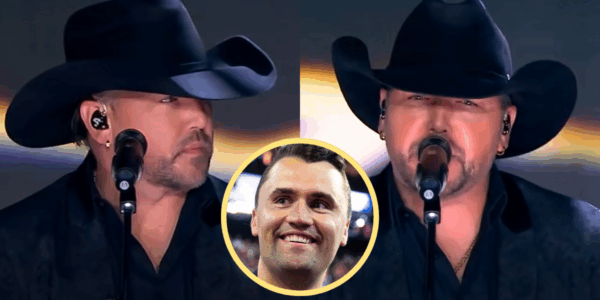 Jason Aldean performs "Try That in a Small Town" in Charlie Kirks memory