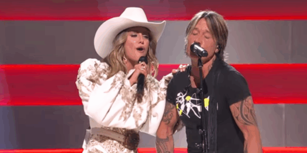 Lainey Wilson and Keith Urban CMA Awards performance