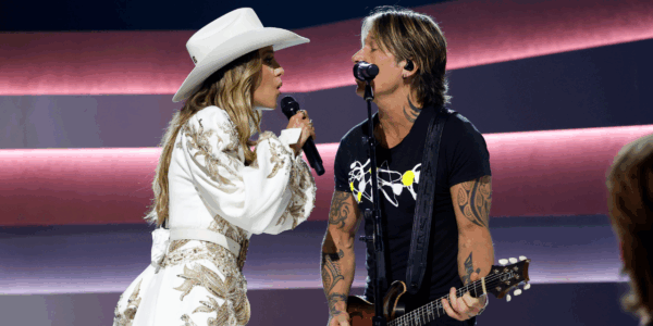 Lainey Wilson and Keith Urban CMA Awards