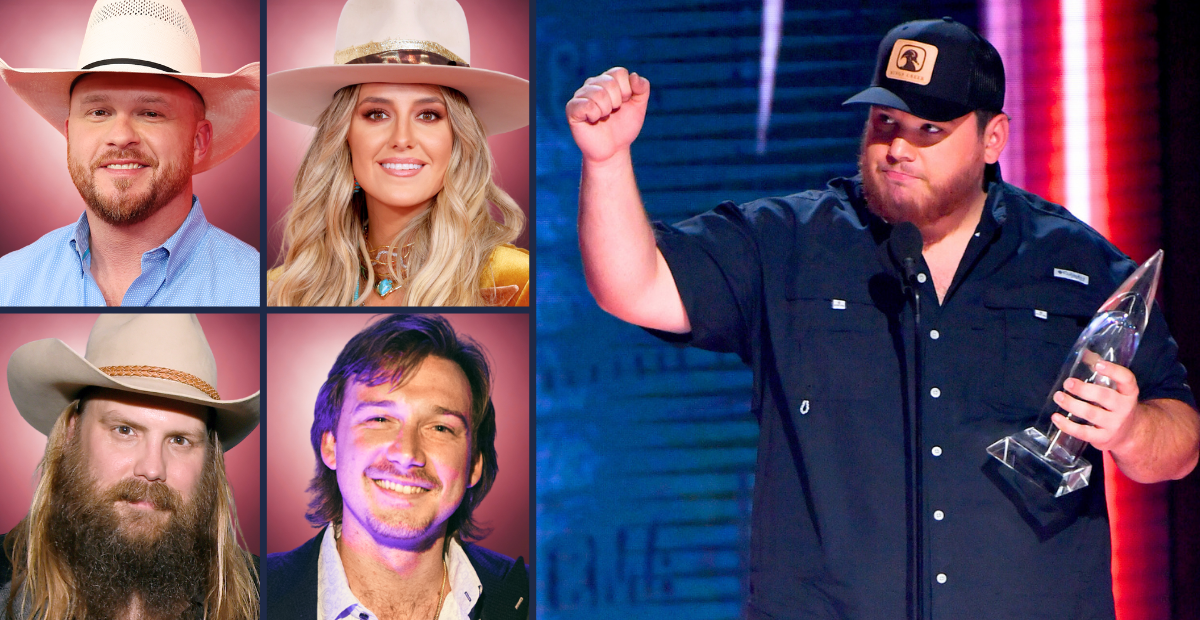 Luke Combs shares his pick for 2025 CMA Entertainer of the Year between Cody Johnson, Lainey Wilson, Chris Stapleton, and Morgan Wallen