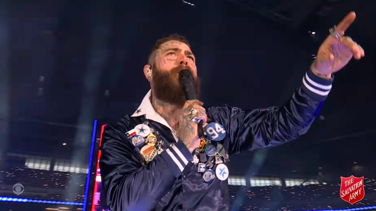 post malone cowboys thanksgiving