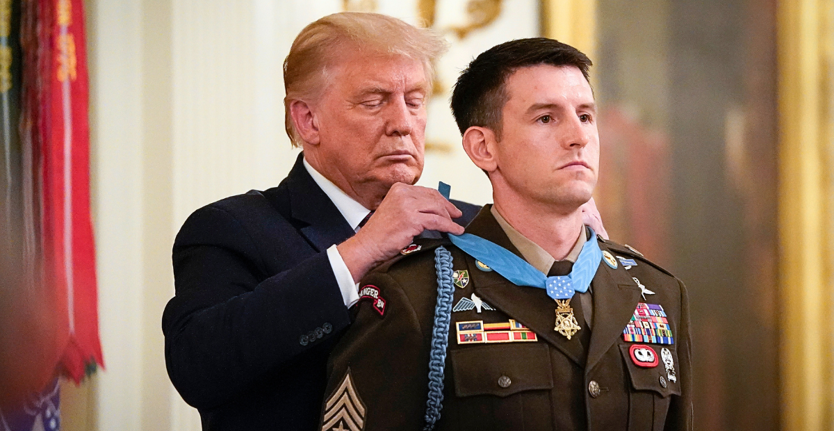 On Dec. 1, President Donald Trump signed the MEDAL Act into law, increasing the monthly pension received by recipients of the Medal of Honor.