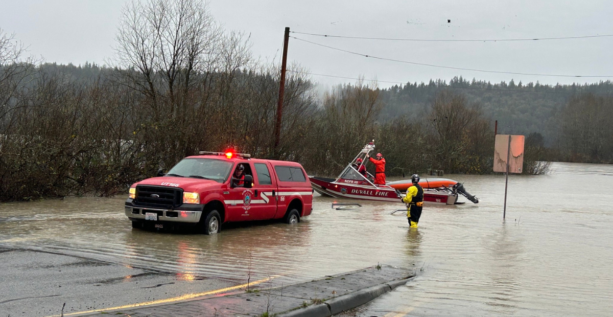 Beginning on Dec. 8, a storm cycle began moving through the Pacific Northwest of the United States, with evacuations beginning in cities in Washington on Dec. 10 and continuing into Dec. 11.