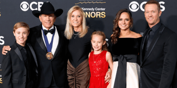 George Strait with his family at the 2025 Kennedy Center Honors