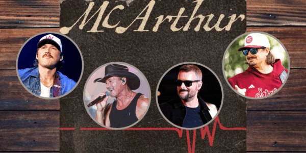 On Jan. 30, a song titled "McArthur," featuring a quartet of prominent country artists — Morgan Wallen, Tim McGraw, Eric Church, and HARDY — was released.