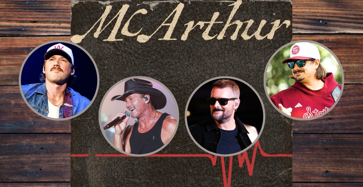 On Jan. 30, a song titled "McArthur," featuring a quartet of prominent country artists — Morgan Wallen, Tim McGraw, Eric Church, and HARDY — was released.