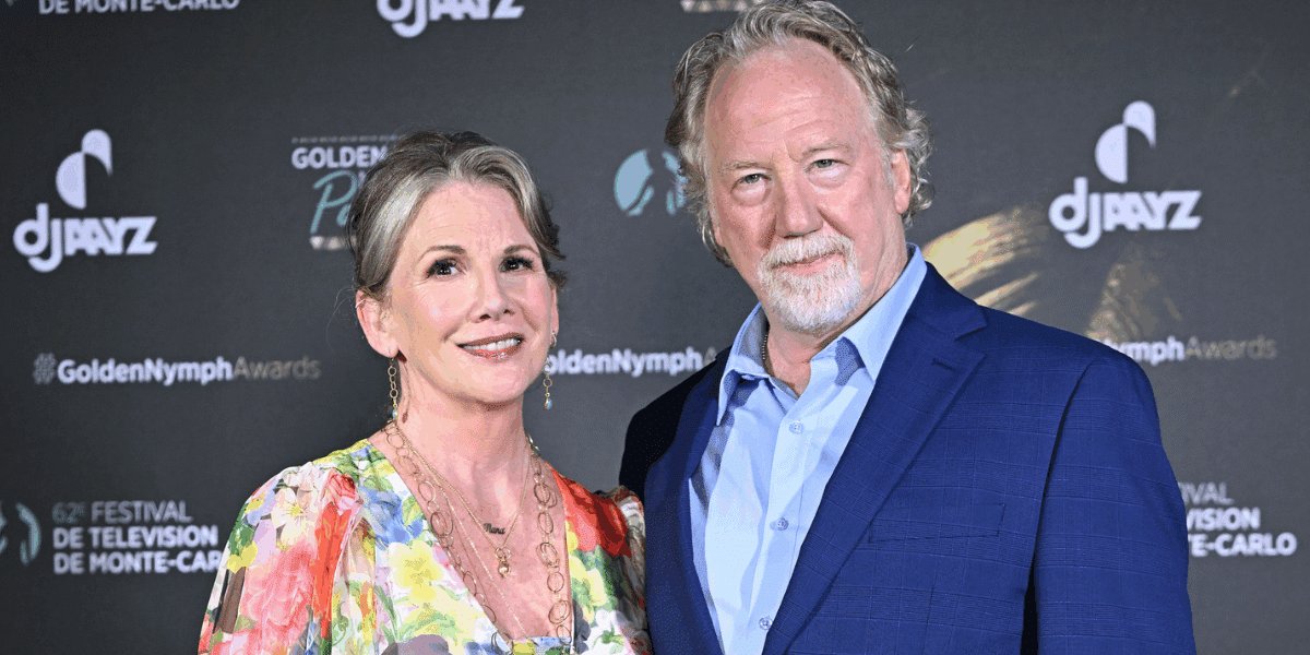 An arrest warrant was issued for Melissa Gilbert's husband, Timothy Busfield, on Friday. (Photo credit: Stephane Cardinale - Corbis/Corbis via Getty Imagess)