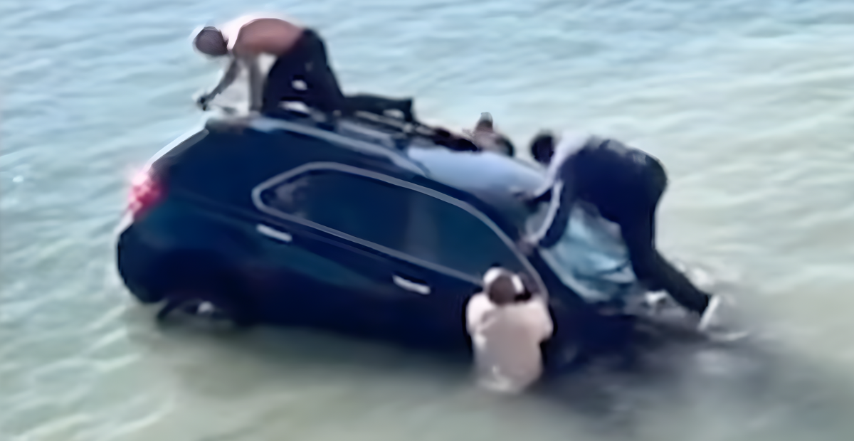 SUV Sinking