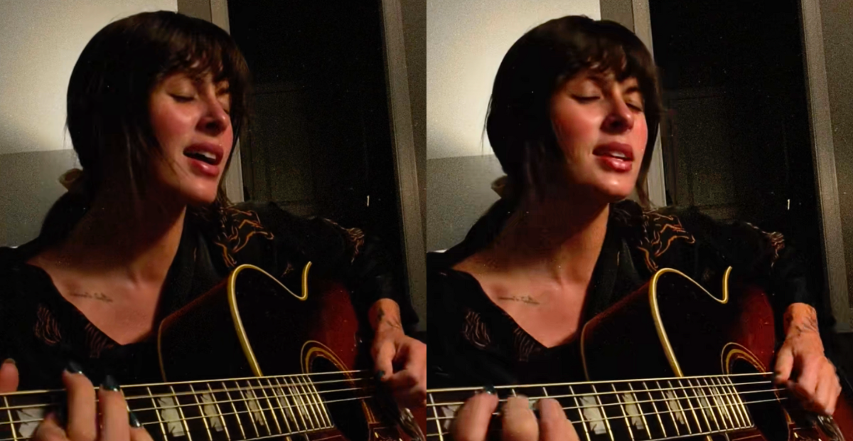 Ella Langley sings "Never Gonna Give You Up"