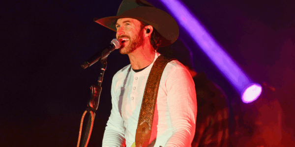 Riley Green performs