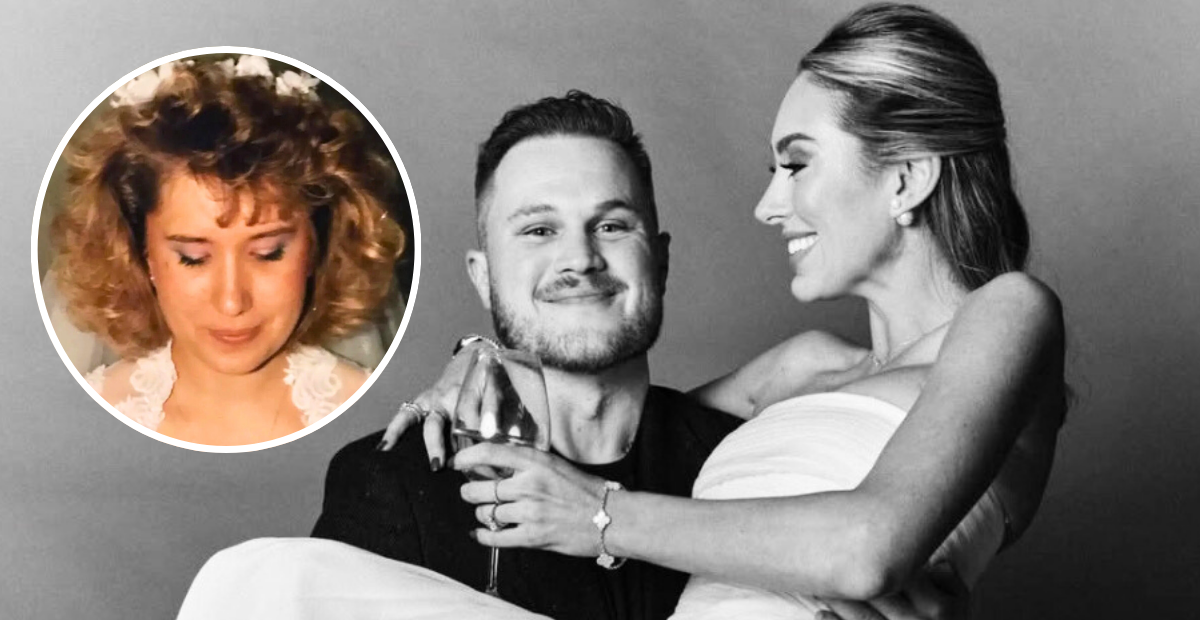 Zach Bryan's wife, Samantha, paid tribute to his mother on her wedding dress