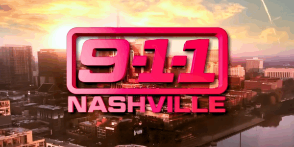 The logo for the show 9-1-1: Nashville, which has been called out for filming in the aftermath of a winter storm
