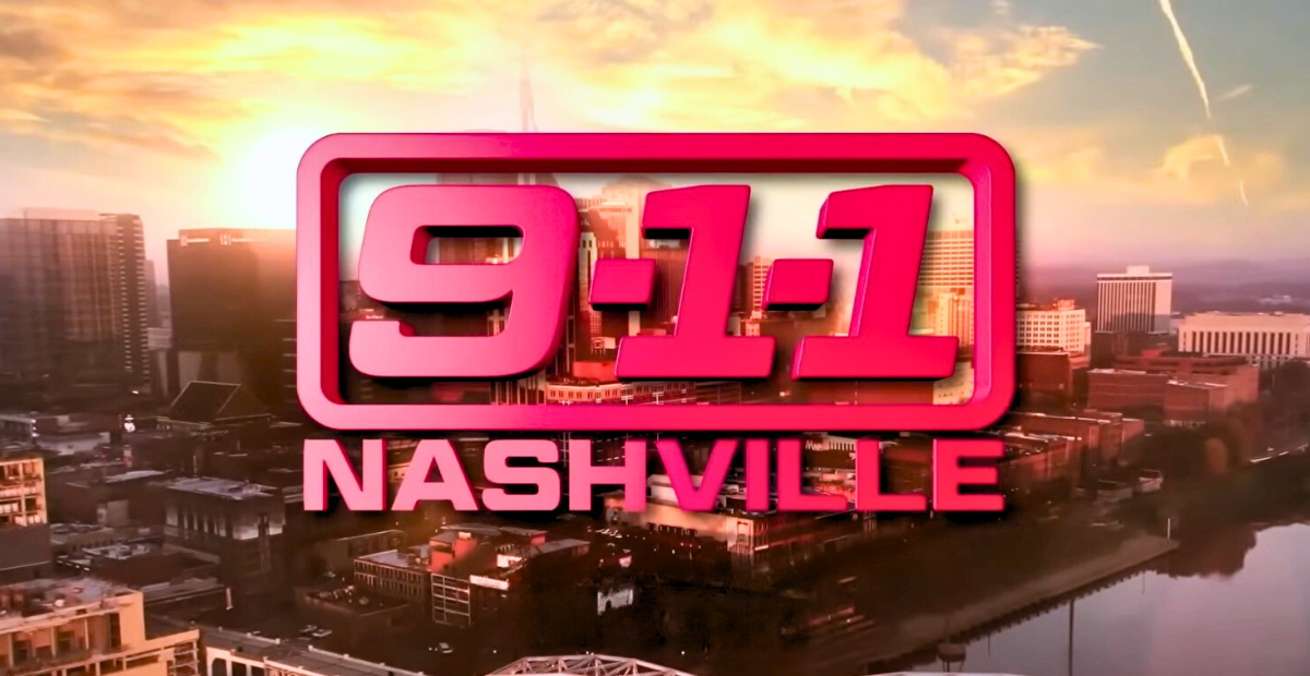The logo for the show 9-1-1: Nashville, which has been called out for filming in the aftermath of a winter storm