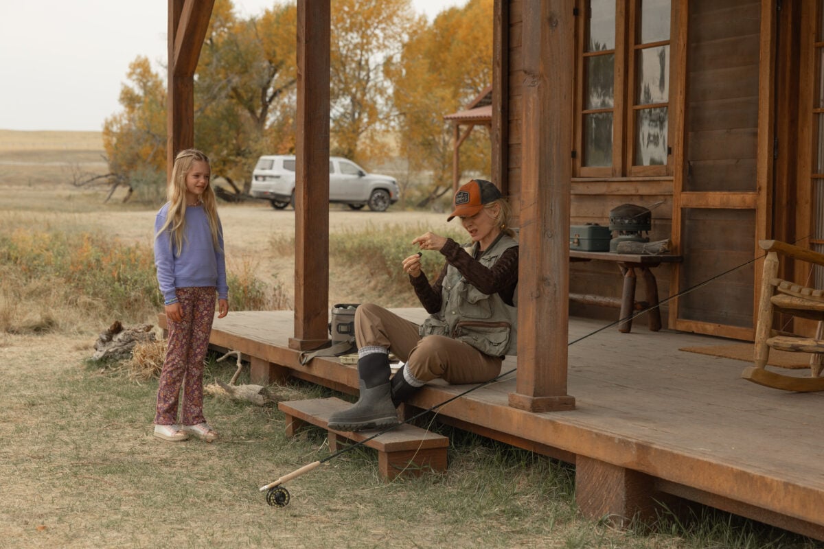 THE MADISON: Pictured (L-R): Alaina Pollack as Macy, Michelle Pfeiffer as Stacy Clyburn in season 1, episode 4 of the Paramount+ series THE MADISON.